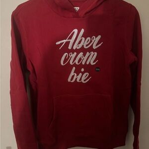 Abercrombie Kids Bold Red Hoodie